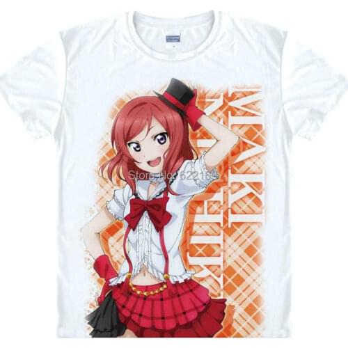 Japanese Love Live! School Idol Project anime t-shirt Honoka Kosaka shirt Cosplay christmas halloween coolprint