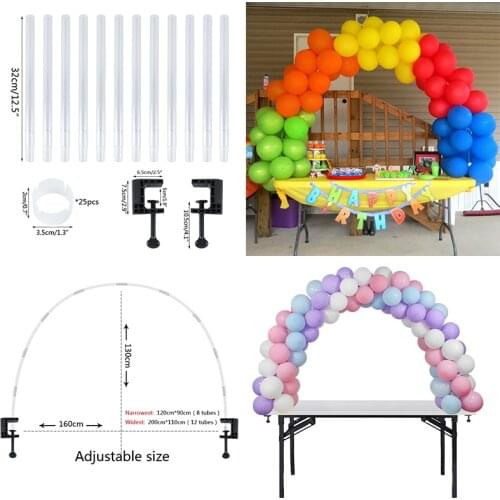 1set Wedding Balloon Arch Ballon Holder Column Stand for Kids Adult Birthday Baby Shower Wedding Balloon Accessories