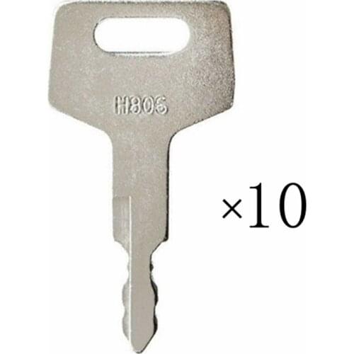 10key For Takeuchi For New Holland Excavator For Mustang Mini Excavator For Case Gehl Track Skid Steer Loader H806
