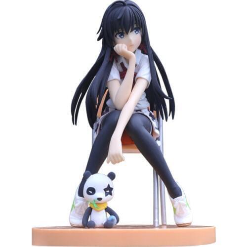 14cm Under The Snow, Snow Is Hand-made Pvc Car Decoration Baking Model Decoration Toy Otaku Beautiful Girl