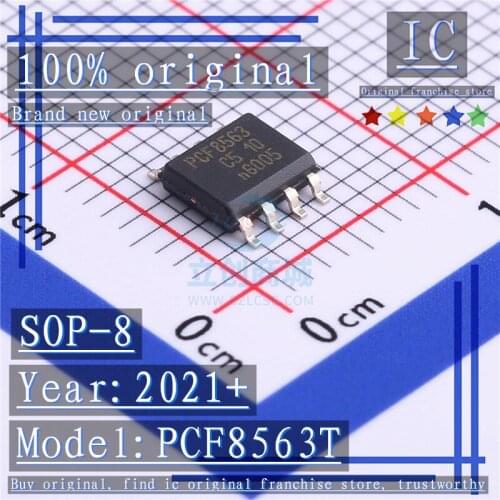 2021+ 100% Brand new original 5PCS-20PCS PCF8563T 8563T SOP-8 Real time clock chip