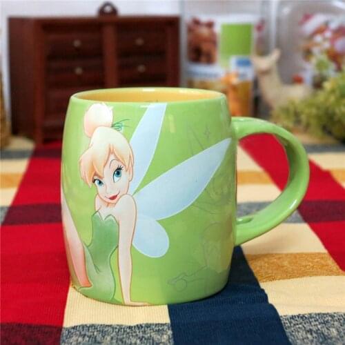 450mL Disney Mickey Minnie Mouse Ceramic Water Cup Milk Coffee Mug Home Office Collection Cups Women Girl Love Couple Gifts