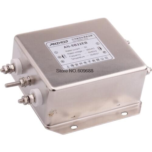 AN-5B30EB 5A 10A 250V High Performance EMI Power Filter Three-Section Filter AN-10B30EB