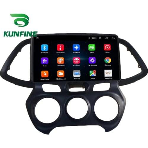 Android 10.0 Octa Core Car DVD GPS Navigation Player Deckless Car Stereo For HYUNDAI SANTRO Radio Headunit