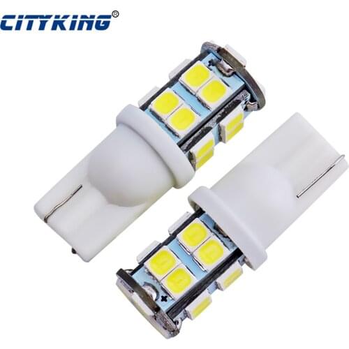500pcs T10 led 20smd 2835 SMD Car Bulb Car Auto LED T10 20led 194 W5W Wedge Light Bulb Lamp Car Side Marker light