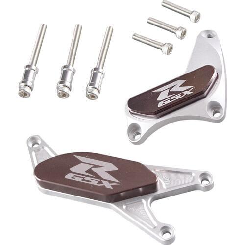 CNC Aluminum Motorbike Engine Guard Slider Protector Frame for Suzuki GSXR 600/750 K4 2004-2005 & GSXR1000 2005-2008 K5 K7 brown