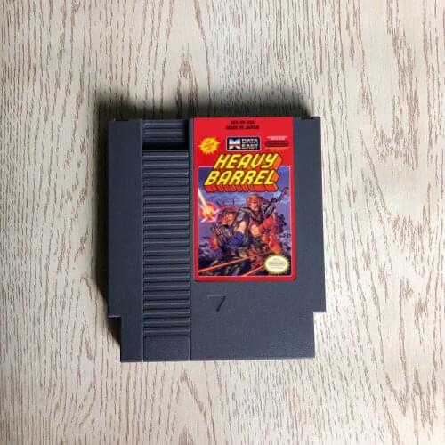 Heavy Barrel - 72 pins 8bit game cartridge