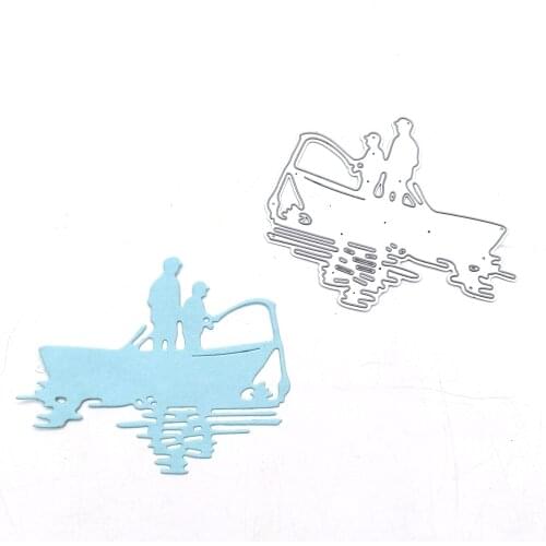 Julyarts Angling Die Cutting Scrapbooking New Moldes Stencil Crafts For DIY Scrapbooking Embossing Paper Card Photo Album Making