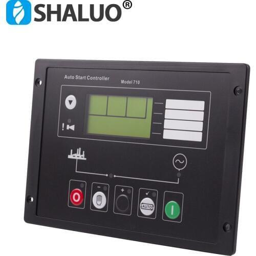 Replace DSE710 Auto Start Control Module diesel generator parts controller board LCD display genset monitors