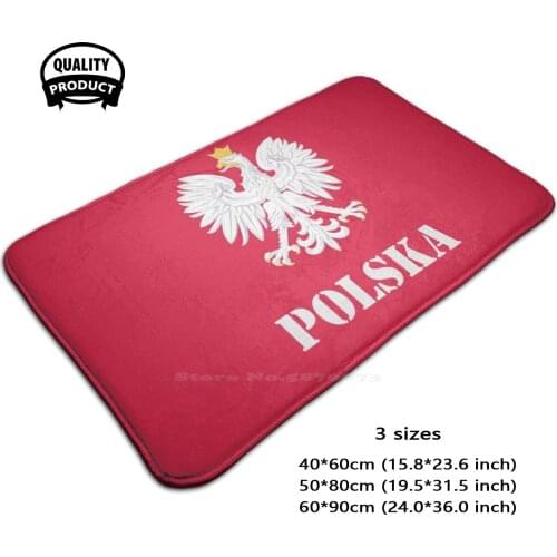 Poland Polish Flag - Polish Eagle 3 Sizes Home Rug Room Carpet Poland Soccer Poland Football Poland Fans Poland Poland Flag