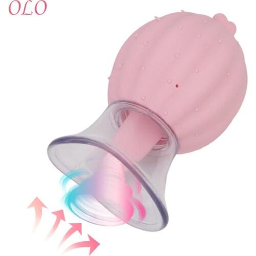 Nipple Sucker 9 Speed Clitoris Vagina G spot Stimulation Sex Toys for Woman Tongue Licking Vagina Sucking Vibrator