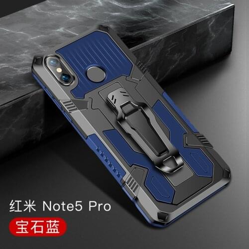 Luxury Shockproof Case For Xiaomi Redmi Note 5 6 7 PRO 5A For Redmi 8 8A 6 6A 7A 9 9A 9C 10X Armor Stand Holder Belt Clip Cover