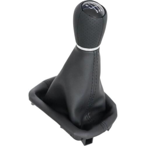 Car Shifter Stick Lever Gaiter Boot Cover 12mm Gear Shift Knob For SEAT LEON I MK1 TOLEDO II 1998-2005