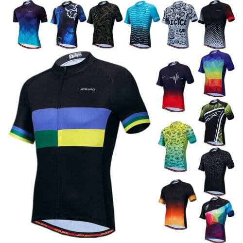 Weimostar Summer Cycling Jersey Men Short Sleeve Anti-UV Bicycle Jersey Cycle Wear Ropa Ciclismo MTB Bike Shirt Cycling Clothing