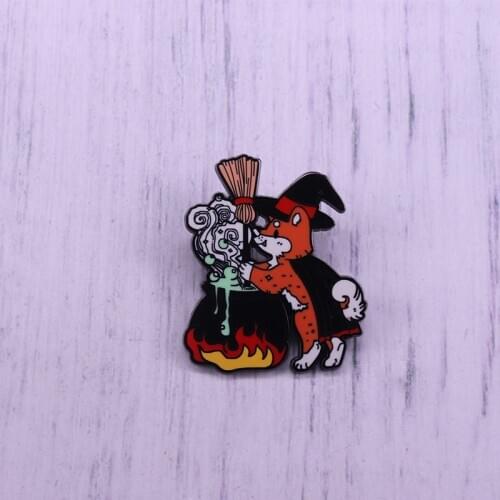 Witch Magic Potion enamel pin Potion Bottle Pin cauldron witch brooch