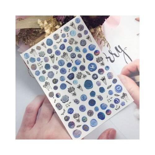 High Quality Fashion New Style Japanese Serious Nail Stickers Badge Patterns Light Traceless Nail Decals Women Girl Gifts