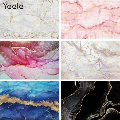 Yeele Marble Gold Texture Luxurious Scene Portrait Photography Backgrounds Customized Photographic Backdrops For Photo Studio