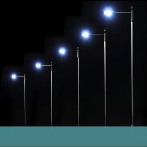 10pcs N Scale Model Light 3V Lamp For Landscape Street Train Railway Building Road Diorama Layout Sand Table Metal