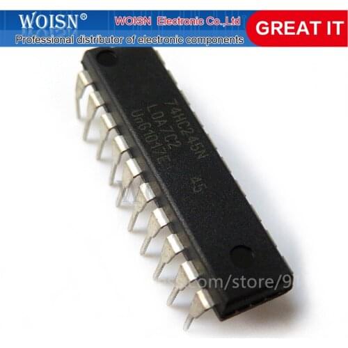 10PCS SN74HC245N SN74HC245 DIP20 DIP 74HC245N 74HC245 new original In Stock