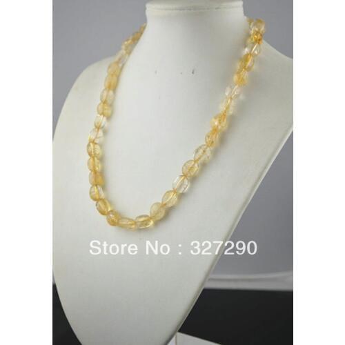 10pcs High Quality Beautiful Natural Crystal Necklace Fashion Jewellery Women 18'' Choker Necklace free shipping