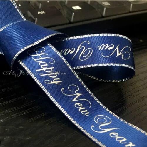 100yard Anniversary Baby shower birthday gift decoration ribbon custom satin personalized ribbon wedding