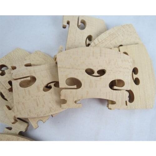20pcs high grade 50mm viola bridges fine maple laser precise