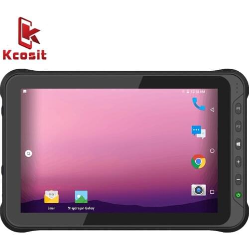 2020 industrial Waterproof Best Android 10 inch Tablet PC Ruggedized Qualcomm MSM8953 4GB RAM 64GB ROM With Barcode Scanner