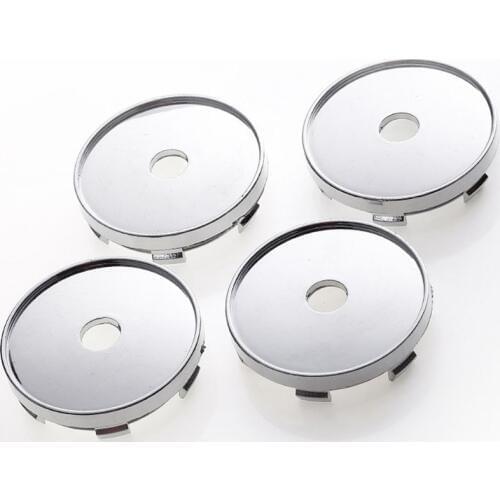 4pcs/set Universal 60mm Car Wheel Hub Center Caps Auto Accessories Replacement great appearance Aluminum Alloy