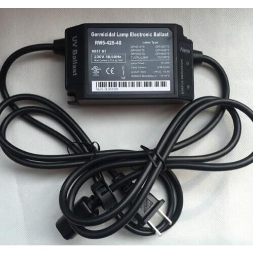 Germicidal lamp Electronic Ballast RW5-425-40 PW5-425-40 10-40W 0.30-0.43A for GPH436T5 GPH793T5 GPH843T5 TUV36T5,10W-40W