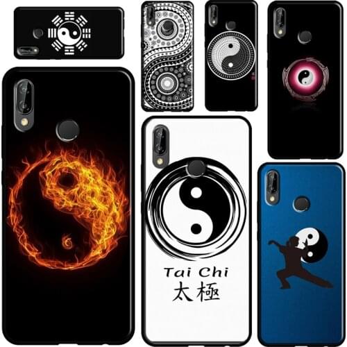 Tai Chi Case For Huawei P30 P40 P10 P20 Lite P Smart 2021 Nova 5T Cover For Honor 20 Pro 8X 9X 10i