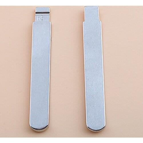 DAKATU NO.65 Metal Blank Uncut Flip KD Remote Key Blade Type #65 for Subaru XV Legacy Forester Outback DAT17 KEY BLADE