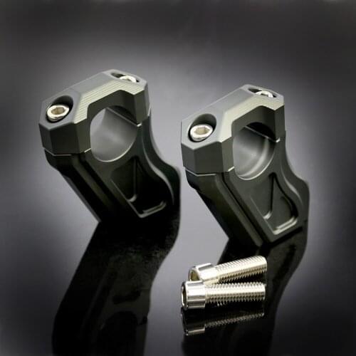 For BMW R NINET 14-17 Motorcycle Handlebar Riser Handle Bar Clamp Extend Adapter