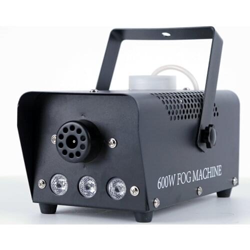 Stage Smoke Ejector Wireless Control 500W Smoke Machine RGB Color LED Fog Machine LED Fogger For DJ Party LED Stage Light