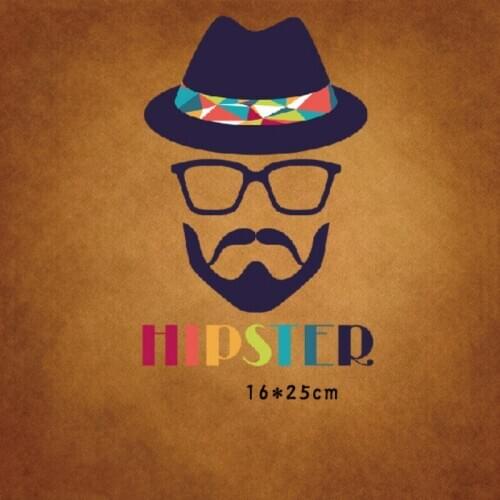 Tuba Mens Wear Clothing Accessories Burn Canvas Subsidies A Level Too Powder PET Offset Grain Film Heat Transfer Patch Chartlet