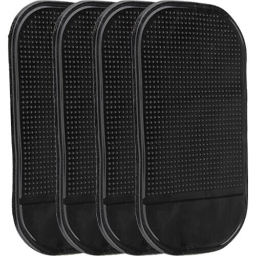 4pcs Universal Car Anti-Slip Phone Mat Holder Sticky Pad Anti Slip Mat Car Dashboard Fixed Cell Phone Automotive Interior Goods