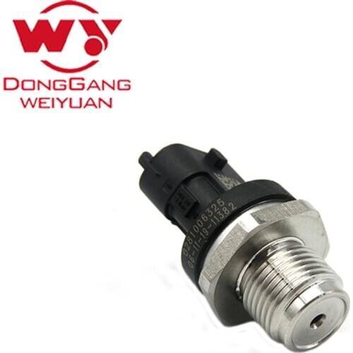 Best price Fuel Rail Pressure Regulator Sensor Ford Injection Diesel Fuel Rail Pressure Sensor 0281006325 5297641 For CUMMINS