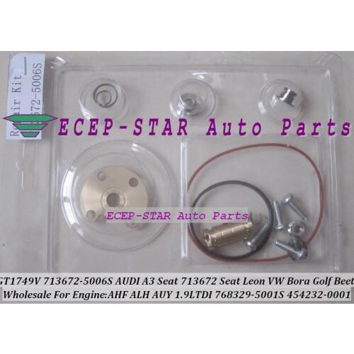 Turbo Repair Kit rebuild GT1749V 713672-5006S 713672 Turbocharger For AUDI A3 Seat Leon VW Bora Golf Beetl AHF ALH AUY 1.9LTDI