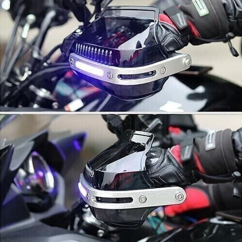 Motorcycle Hand Guards LED Windshield Motocross Accessories For YAMAHA majesty 400 mt 09 tracer raptor 350 yzf r125 yz 125