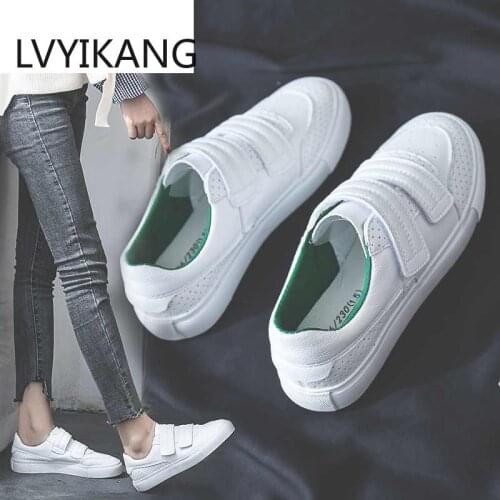 2020 Women Fashion Vulcanized Shoes Tenis Feminino Zapatos De Mujer Slimming White Sneakers Women Casual Shoes Breathable R6