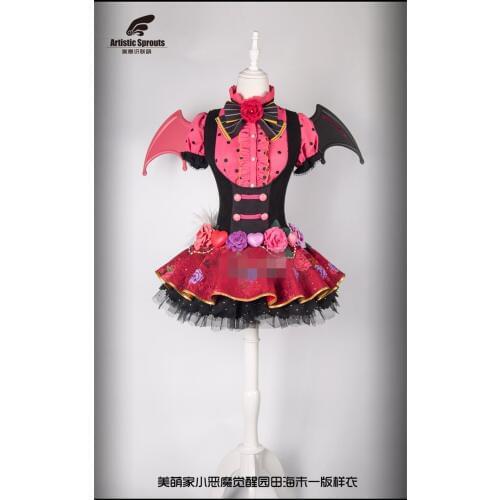 Love Live Awakening Little Devil Umi Sonoda Night Party Dress Halloween Costumes For Women A