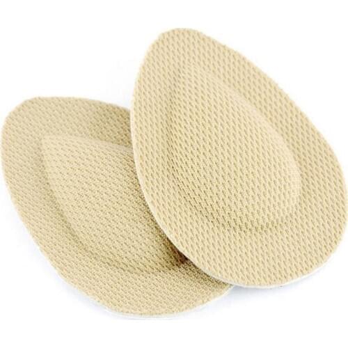 1Pair Elastic High Heel Feet Palm Care Pads Feet Care Tool Women Water Drop Forefoot Shoe Insole Skin Color