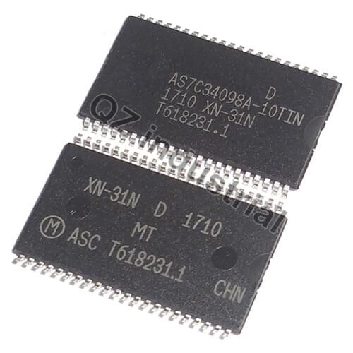 1pcs/lot new and original IC SRAM 4MBIT PARALLEL TSOP44 AS7C34098A-10TIN