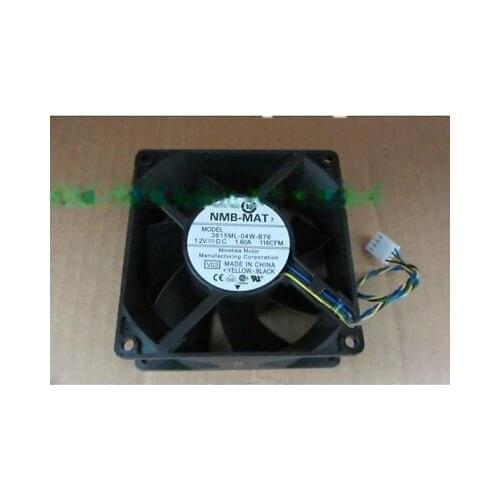 1pc new fan 3615ML-04W-B76 12V 1.60A 116CFM NMB 90*90*38MM freeship