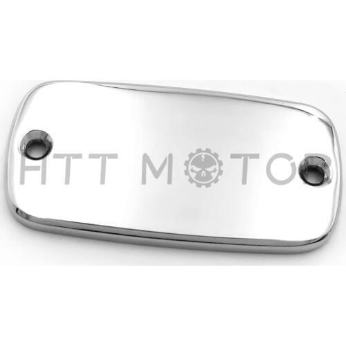 Aftermarket free shipping Motorcycle accessories Chrome Fluid Reservoir Cap Cover For 98-07 Honda Shadow 750/97-07 Shadow 1100