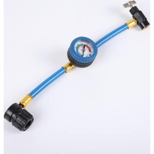 R134a car air conditioning refrigerant hose pressure gauge for refrigerant air conditioner tools