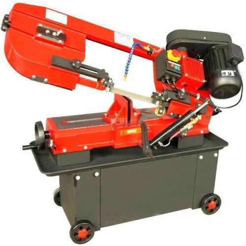 Metal horizontal band saw machine metal cutting all kinds of steel copper aluminum bar profile round steel cutting saw