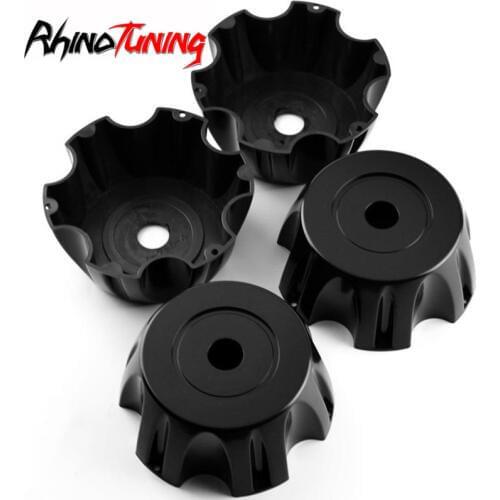 4pcs 126mm Wheel Cap for Rims Car Center Hub Hubcaps C 835 4 ABS Black Dustproof Cover