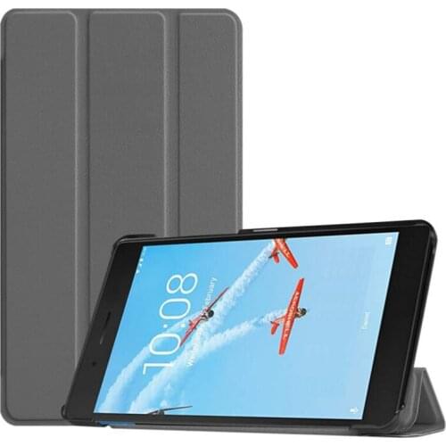 For Lenovo Tab E7 7.0 TB-7104F TB-7104 7104F 7104 2018 Tablet Case Custer Fold Stand Bracket Leather Cover