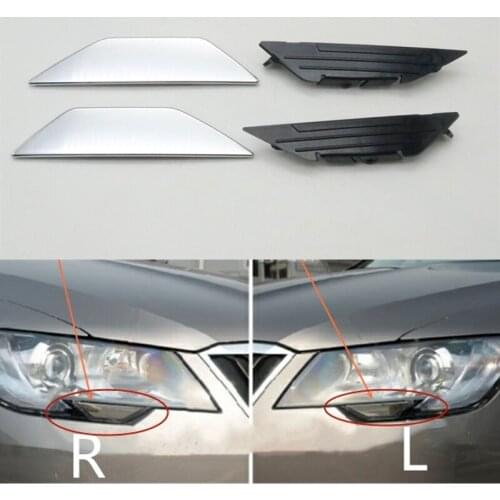 Front Bumper Headlight Washer Spray Nozzle Cover Cap For Skoda Superb 2013 2014 2015