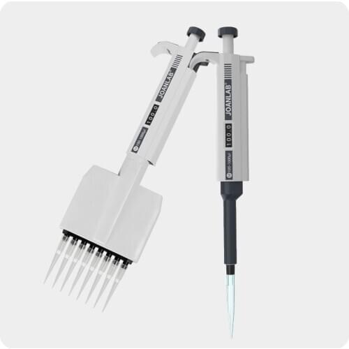 Multichannel Pipette Lab Equipment Manual Digital Adjustable Micropipette 8 Channels Pipette 12 Channel